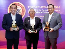 Konsisten Terapkan GRC, Jasa Raharja Raih Tiga Penghargaan Dalam Ajang TOP GRC Award 2024