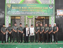 Korem 043/Gatam Peringati Maulid Nabi Muhammad SAW Tahun 1446 H