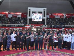Kasrem 043/Gatam Hadiri Sosialisasi dan Diseminasi Kesadaran Bela Negara Universitas Lampung