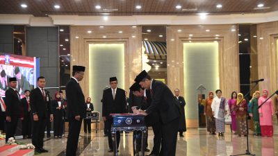 Ketua STIK Lemdiklat Polri Resmi Dilantik Jadi Sekjen Kemenkumham