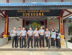 Tingkatkan Tata Kelola Kearsipan, Rutan Sukadana Terima Kunjungan Monev Kearsipan Jajaran Kanwil Kemenkumham Lampung