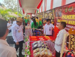 Lapas Kelas IIA Katabumi Meriahkan Pameran Produk Unggulan Hasil Karya Warga Binaan