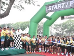 Danrem 043/Gatam Lepas 3.800 Pelari Gatam Run 5 K dan 10 K