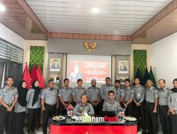 Kakanwil kemenkumham Babel Apresiasi Capaian Kinerja Lapas Kelas IIB Tanjungpandan