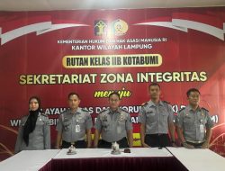 Rutan Kotabumi Ikuti Bimbingan Teknis Pemanfaatan SPPT-TI untuk Percepatan Implementasi Sertifikat Elektronik