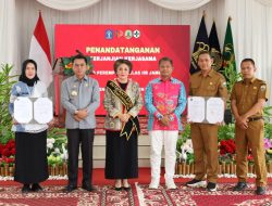 Ketua Umum PIPAS Didampingi Kakanwil Elly Yuzar Resmikan Posyandu Ibu dan Balita Berdikari 05 di Lapas Perempuan Kelas IIB Jambi