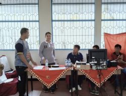 Pilkada 2024 Semakin Dekat, Ratusan Warga Binaan Lapas Kotaagung Verifikasi Data Kependudukan