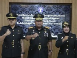 Lantik Dua Jabatan Fungsional Tertentu, Kalapas Kelas I Semarang Tekankan Jaga Integritas dan Kelola Keuangan Dengan Baik