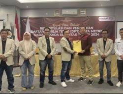 Kalapas Metro Ikuti Rapat Pleno Terbuka Rekapitulasi dan Penetapan Daftar Pemilih Tetap