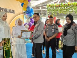 Dihadiri Langsung Kakanwil Dodot Adikoeswanto, Lapas Perempuan Kelas IIA Bandar Lampung Gelar Wisuda Berantas Huruf Hijaiyah