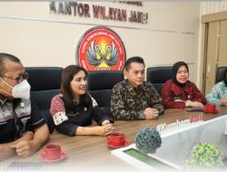 Kakanwil Kemenkumham Jambi Ikuti Penguatan Unit Pemberantasan Pungli dan Sosialisasi Aplikasi Siduli Secara Daring