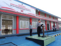 Kalapas Kelas IIA Kotabumi Pimpin Upacara Peringatan Hari Kesaktian Pancasila