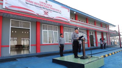 Kalapas Kelas IIA Kotabumi Pimpin Upacara Peringatan Hari Kesaktian Pancasila