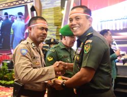 Kasrem 043/Gatam Hadiri Apel Tiga Pilar Dalam Rangka Pilkada Serentak 2024