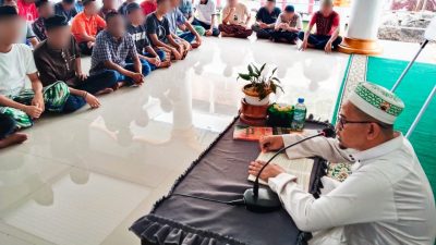 Dorong Peningkatan Kualitas Bacaan, Rutan Kotabumi Laksanakan Pengajian Tahsin dan Tajwid Al Quran Bagi WBP
