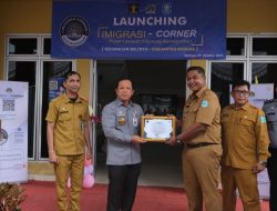 Kemenkumham Babel Launching Gerai Imigrasi Corner di Kabupaten Bangka