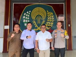 Soliditas Aparat Penegak Hukum, Coffee Morning Bersama Karutan Sukadana, Kapolres, Kajari dan Ketua PN di Lampung Timur