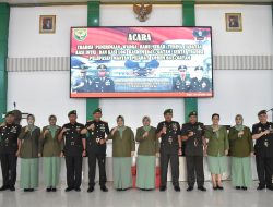 Dua Pejabat Kasi Kasrem 043/Gatam Resmi Berganti