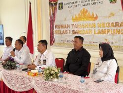 Rutan Kelas I Bandar Lampung Terima Kunjungan Direktur Pelayanan Tahanan dan Anak dan Pengelolaan Basan Baran Ditjenpas