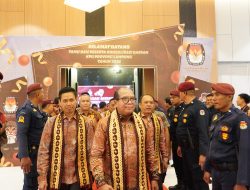 Hadiri Konsolidasi Daerah KPU Provinsi Lampung dengan KPU Kabupaten/Kota, Pj. Gubernur Lampung Tekankan Integritas dan Netralitas Pada Pilkada 2024