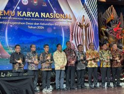 Pj. Gubernur Lampung, Samsudin, Terima Penghargaan Upakarya Wanua Nugraha 2024 dari Kemendagri