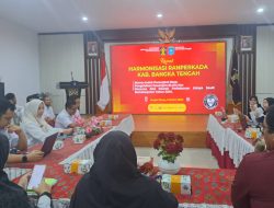 Kanwil Kemenkumham Babel Fasilitasi Rapat Harmonisasi Tiga Ranperkada Kabupaten Bangka Tengah