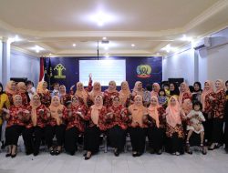 Perkuat Tali Silaturahmi, DWP Lapas Tanjung Raja Gelar Pertemuan dan Arisan Bulanan