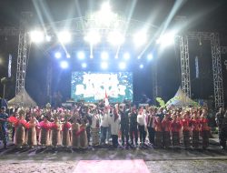 Korem 043/Gatam Meriahkan Malam Puncak Pesta Rakyat Peringati HUT Ke-79 TNI 2024