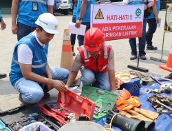PLN UID Lampung Terus Ciptakan Kondisi Ligkungan Kerja Yang Aman dan Sehat Bagi Petugas Maupun Masyarakat