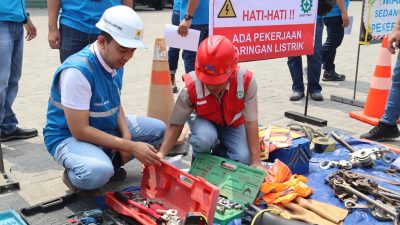 PLN UID Lampung Terus Ciptakan Kondisi Ligkungan Kerja Yang Aman dan Sehat Bagi Petugas Maupun Masyarakat