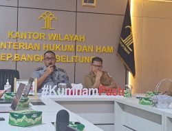 Kanwil Kemenkumham Babel Bahas Ranperkada Kota Pangkalpinang Tentang Smart City