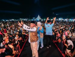Silaturahmi Kebangsaan di Tulang Bawang, Mirza-Jihan Sampaikan Pesan Prabowo dan Apresiasi Pembangunan Jokowi