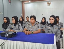 Lapas Perempuan Pangkalpinang Ikuti Pengarahan dari Menteri Imigrasi dan Pemasyarakatan Secara virtual
