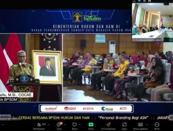 BPSDM Hukum dan HAM Selenggarakan Webinar Series ke-6 “Personal Branding ASN”