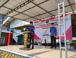 Bangun Semangat Pemuda Indonesia dan Wujudkan Indonesia Emas 2045, Rutan Sukadana Gelar Upacara Hari Sumpah Pemuda ke-96