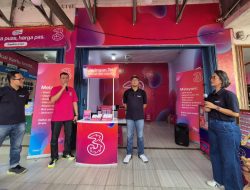 Hemat dan Cepat, Media Visit Jelajah Tri Lampung Pastikan Jangkauan Jaringan Semakin Luas di Lampung Selatan