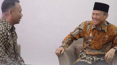 Perkuat Sinergitas, Kalapas Kelas IIB Gunung Sugih Kunjungi Sekertaris Daerah Kabupaten Lampung Tengah