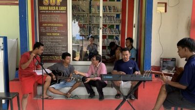 Lapas Kelas IIB Gunung Sugih Gelar Pembinaan Musik Bagi Warga Binaan