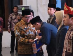 Harapkan Prestasi Gemilang, Pj. Gubernur Lampung Lepas Kafilah Untuk MTQ Nasional 2024