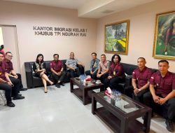 Optimalisasi Tugas dan Fungsi Keimigrasian di Wilayah Lampung, Jajaran Imigrasi Kotabumi dan Imigrasi Kalianda Lakukan Study Tiru di Kantor Imigrasi Kelas I Khusus TPI Ngurah Rai Bali
