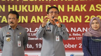 Sekjen Kemenkumham Ajak Peserta SKD CPNS Untuk Berikan Usaha dan Kemampuan Terbaik