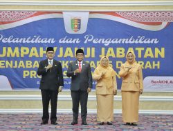 Penjabat Gubernur Lampung Lantik  Ir. Fredy SM sebagai Penjabat Sekretaris Daerah Provinsi Lampung