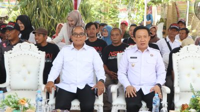 Pj. Gubernur Lampung Silaturahmi dengan ASPAI dan APDESI, Sekaligus Panen Perdana Anggur di Kabupaten Anggur Pertama Indonesia