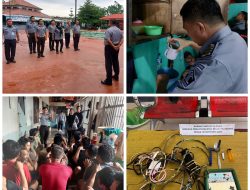 Lapas Kelas I Palembang Sidak Kamar Hunian Warga Binaan