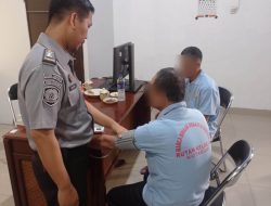 Komitmen Jaga Kesehatan WBP, Rutan Kotabumi Laksanakan Pemeriksaan Kesehatan Rutin Keliling