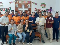 Ibadah Rutin Warga Binaan Nasrani di Gereja Oikumene Lapas Kalianda