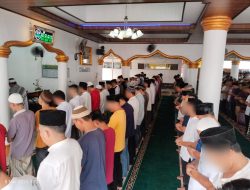 Persiapan Menuju Akhirat, Menjadi Tema Sholat Jumat Berjamaah Rutan Kotabumi