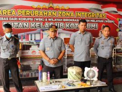 Upaya Cegah Gangguan Kamtib, Rutan Kotabumi Laksanakan Razia Kamar Hunian