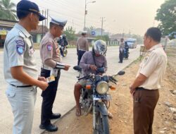 Jasa Raharja Bersama Mitra Laksanakan Operasi Gabungan Dalam Upaya Meningkatkan Tertib Berlalu Lintas