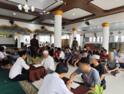 Rutan Kotabumi Gelar Pengajian Tausyiah dan Belajar Al-Quran di Masjid Nur Hidayah